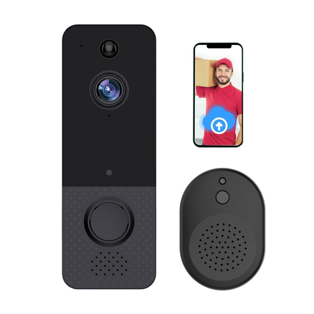 1080 HD Video WIFI Doorbell Camera IP65 Waterproof Wireless Smart Doorbell with Motion Detector  |  Alarm Systems Alarm Systems Alarm Systems