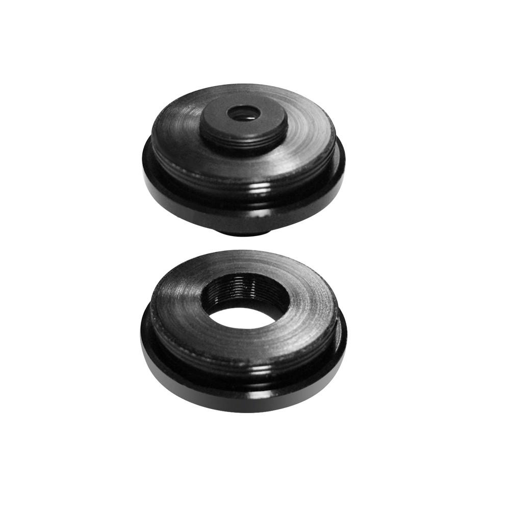 2PCS/Lot Metal M12/C M12/CS Lens Mount Adaptor  |  Surveillance Accessories Security Protection Black