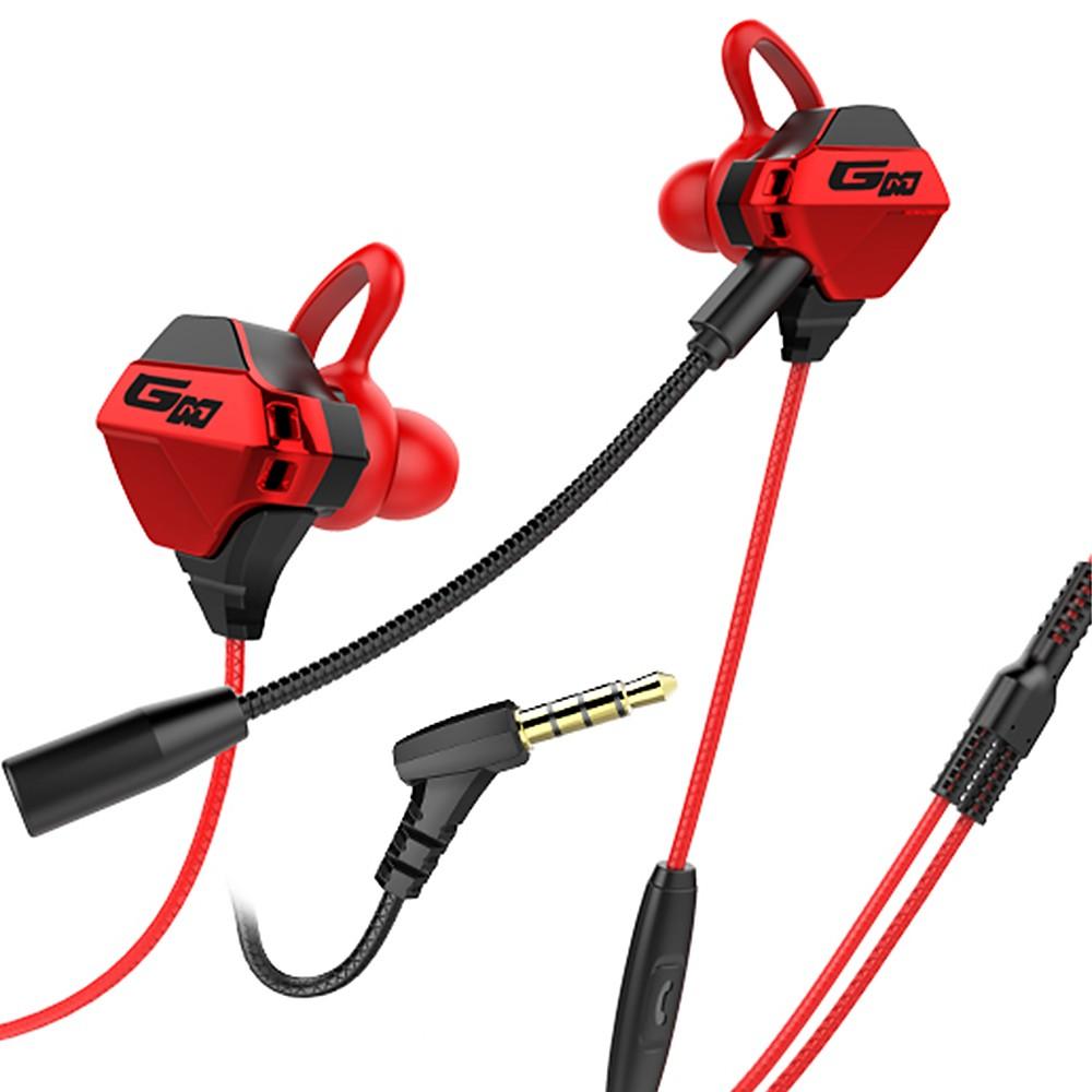 (3.5mm) G10-A G5 PC Gaming Headset Earphone Headphone  |  Game Headphone Game Headphone Black/Red