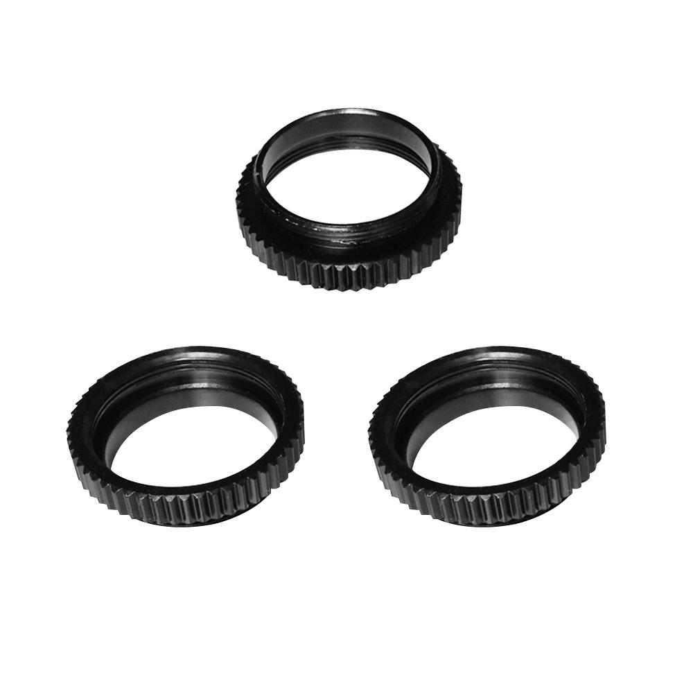 3PCS/Lot Metal 5mm C to CS Mount Adapter  |  Surveillance Accessories Security Protection Black