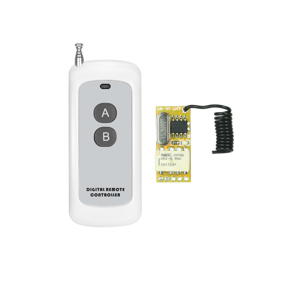 433Mhz DC 3.7V 4.5V 5V 6V 7.4V 9V 12V Universal Receiver Module RF Remote Control Switch  |  Access Control & Intercoms Access Control & Intercoms Access Control & Intercoms