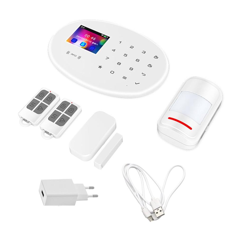 4G and WiFi Anti Theft Alarm System TFT Color Screen GSM Alarm Tuya APP Remote Indoor Wireless Intelligent Security Alarm  |  Alarm Systems Alarm Systems Alarm Systems