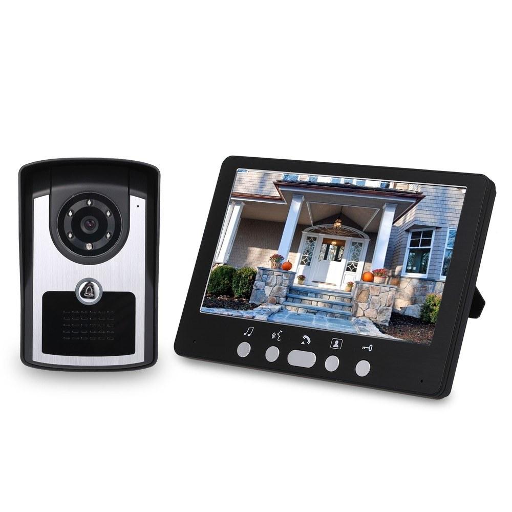 7 inch Monitor HD Camera Video Door Phone Doorbell Intercom System  |  Access Control & Intercoms Access Control & Intercoms Access Control & Intercoms