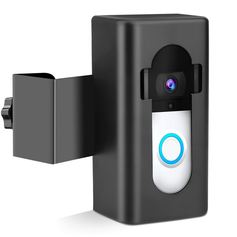 Anti-Theft Doorbell Mount Video Doorbell Mount Easy Installation No Drill Compatible with Blink Video Doorbell 2021/Ring Video Doorbell 1/2/3/3 Plus/4/Pro Suitable for Dorm Apartment   Business Office Studio  |  Alarm Systems Alarm Systems Alarm Systems