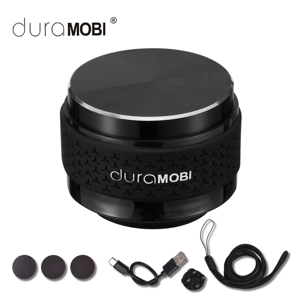 duraMOBI Hum-Pro Mini Bone Conduction Speaker Wireless BT 5.0 Speaker True Wireless Speakers EQ Mode Adjustable with Colorful Ambient Light IP54 Waterproof  |  Bluetooth Speaker Bluetooth Speaker Black/White