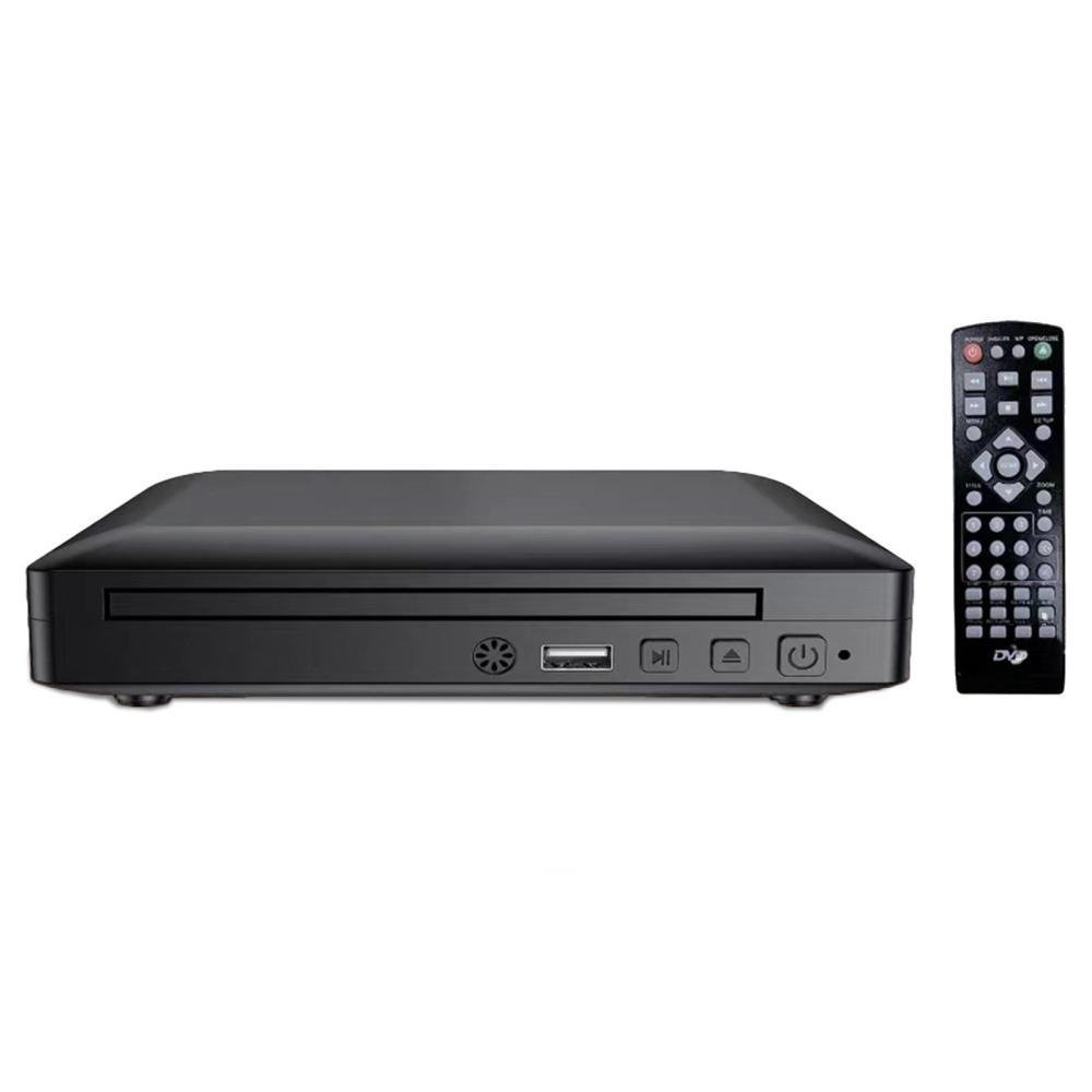 Home DVD Player Digital Multimedia Player 1080P HD AV Output with Remote Control  |  VCD & DVD & EVD Player Audio & Video Player Accessories Black