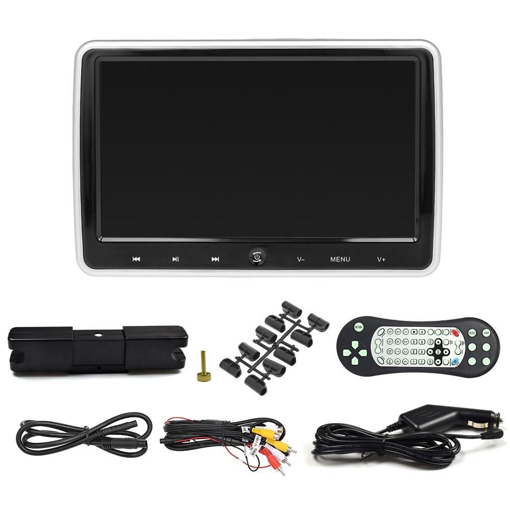 JD-1018D 10.1 Inches Car Headrest DVD Player  |  VCD & DVD & EVD Player Audio & Video Player Accessories Black