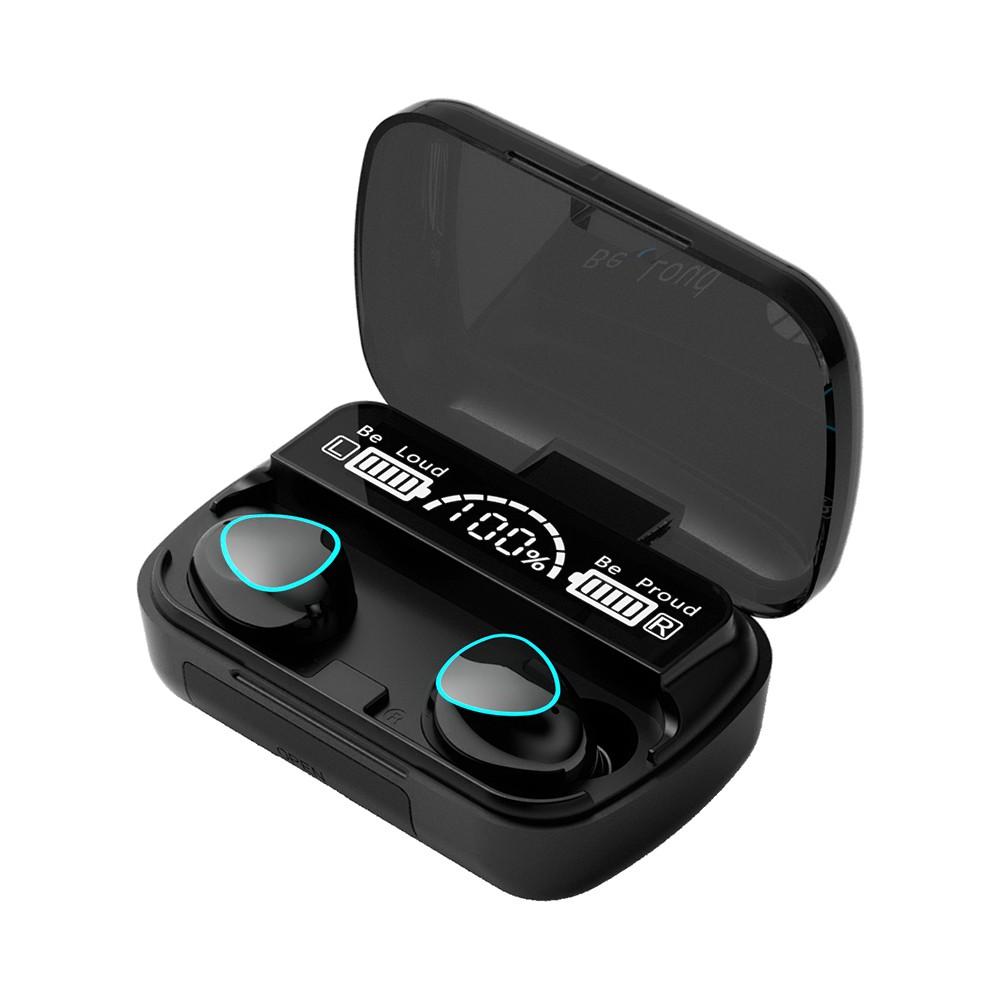 M10 True Wireless Earbuds BT 5.1 Headphones Stereo Earphones with Touch Control  |  Bluetooth Headphone Bluetooth Headphone Black2