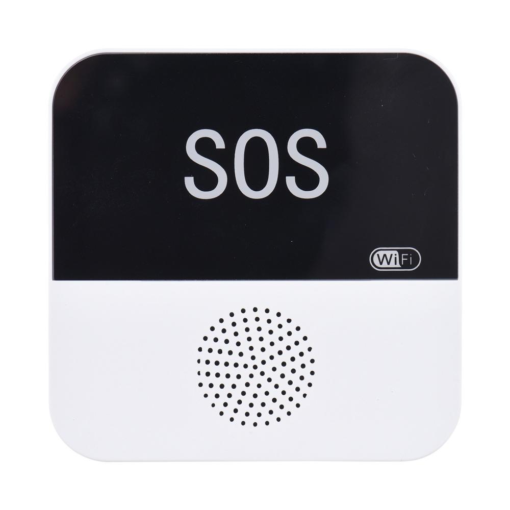 Multifunctional WiFi Pager Smart Wireless SOS Medical Alert System Fall Alert Device Nurse Alert System Alert Button Doorbell  |  Alarm Systems Alarm Systems Alarm Systems