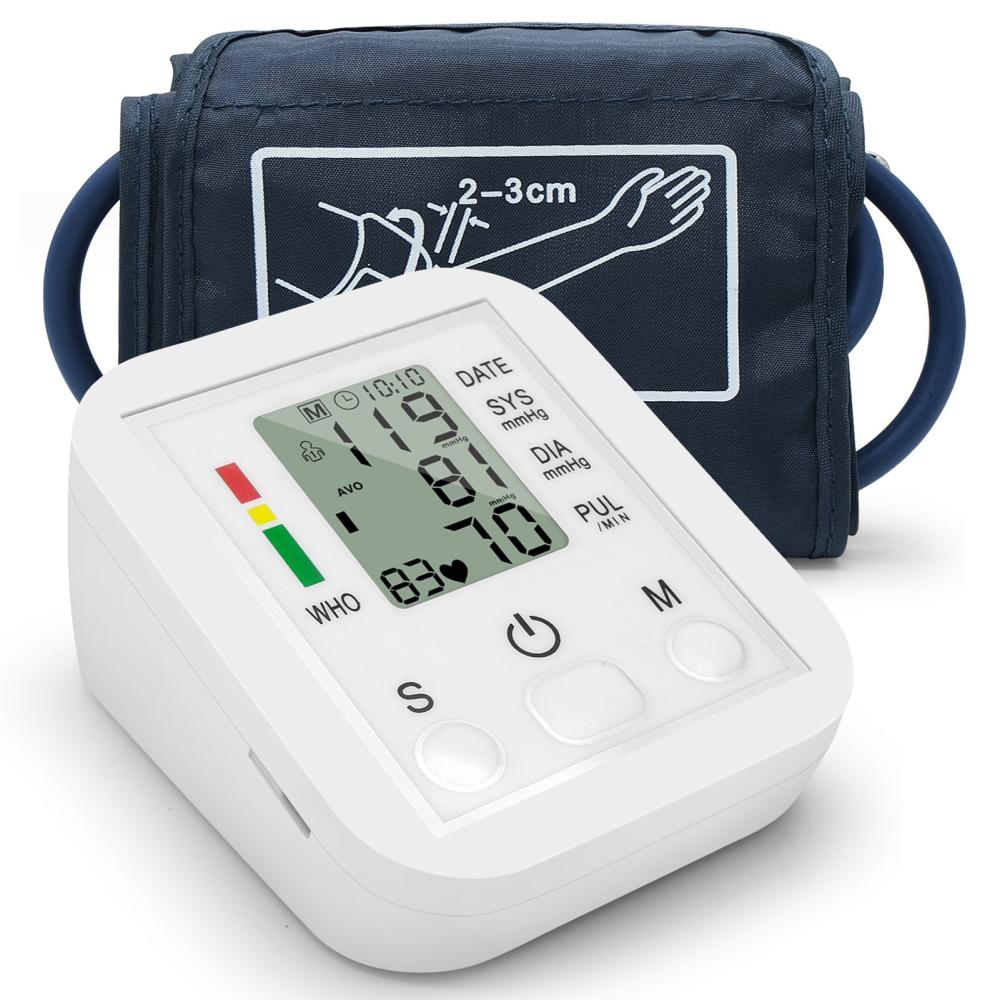 Portable Electronic Blood Pressure Monitor Household Arm Band Type Sphygmomanometer with LCD Display Accurate Measurement  |  Smart Home Health Smart Device Smart Home Health