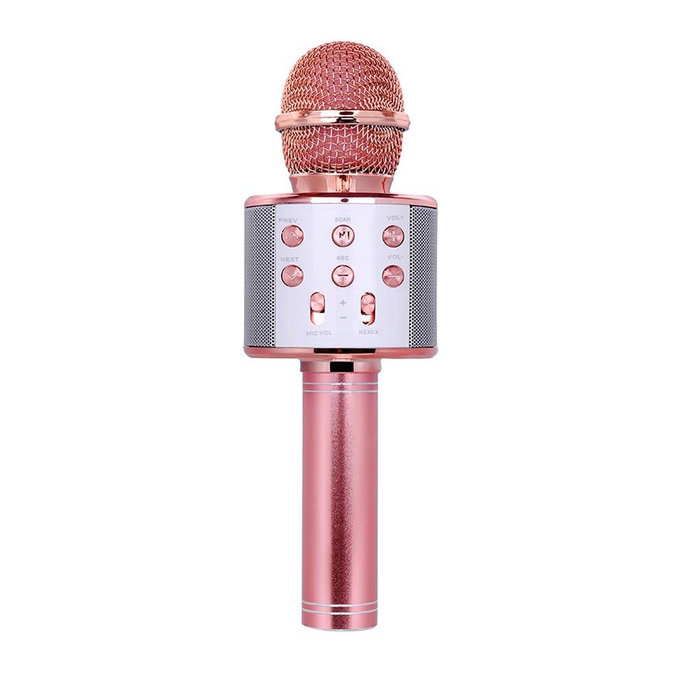 Professional BT Wireless Microphone Karaoke Speaker KTV Music Player Singing Recorder Handheld Microphone  |  Speakers & Karaoke Accessories Speaker & Karaoke Black/Gold/Rose/Rose Gold