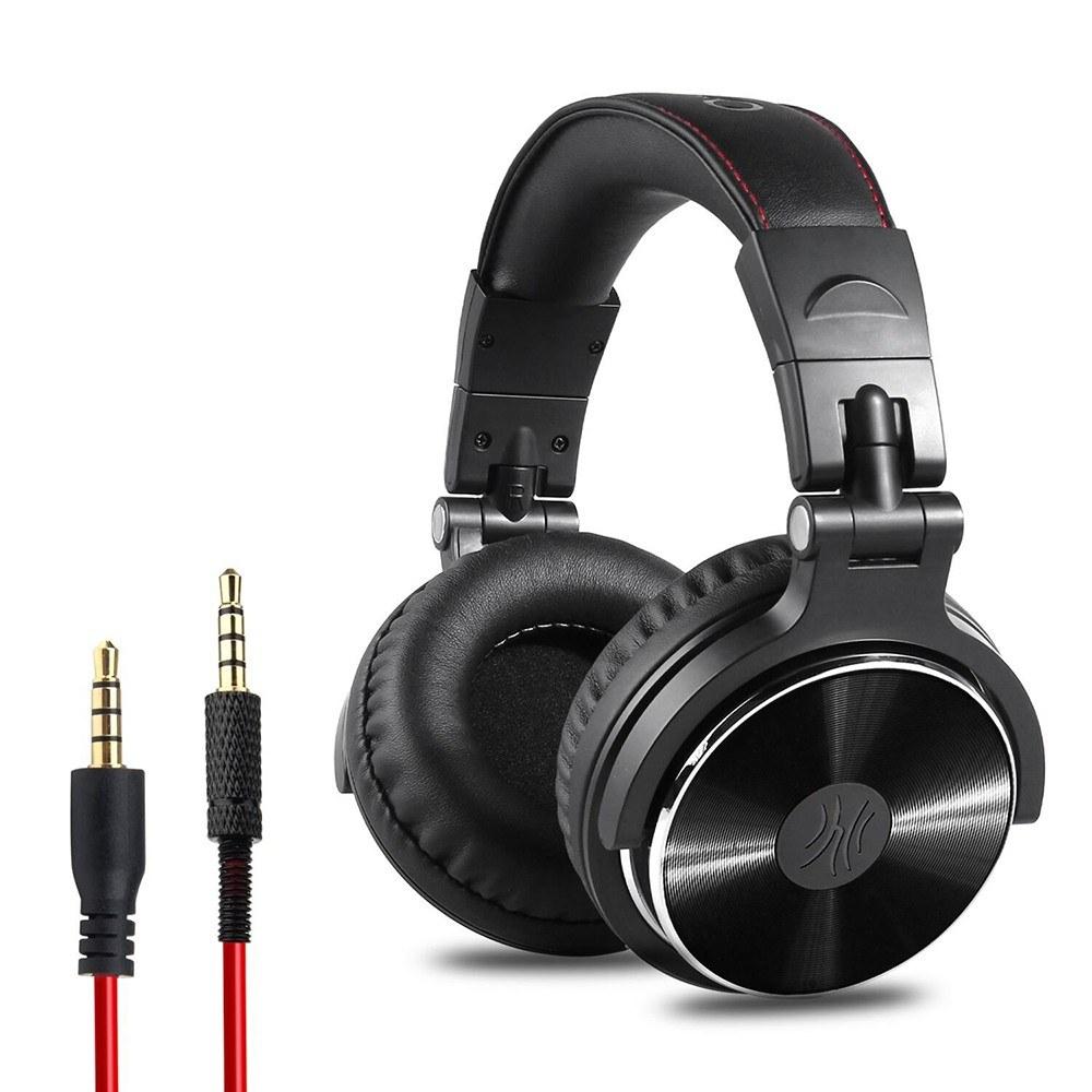 Professional Musical Instrument Monitor Headphones Wired Headset  |  Bluetooth Headphone Bluetooth Headphone Black/Red