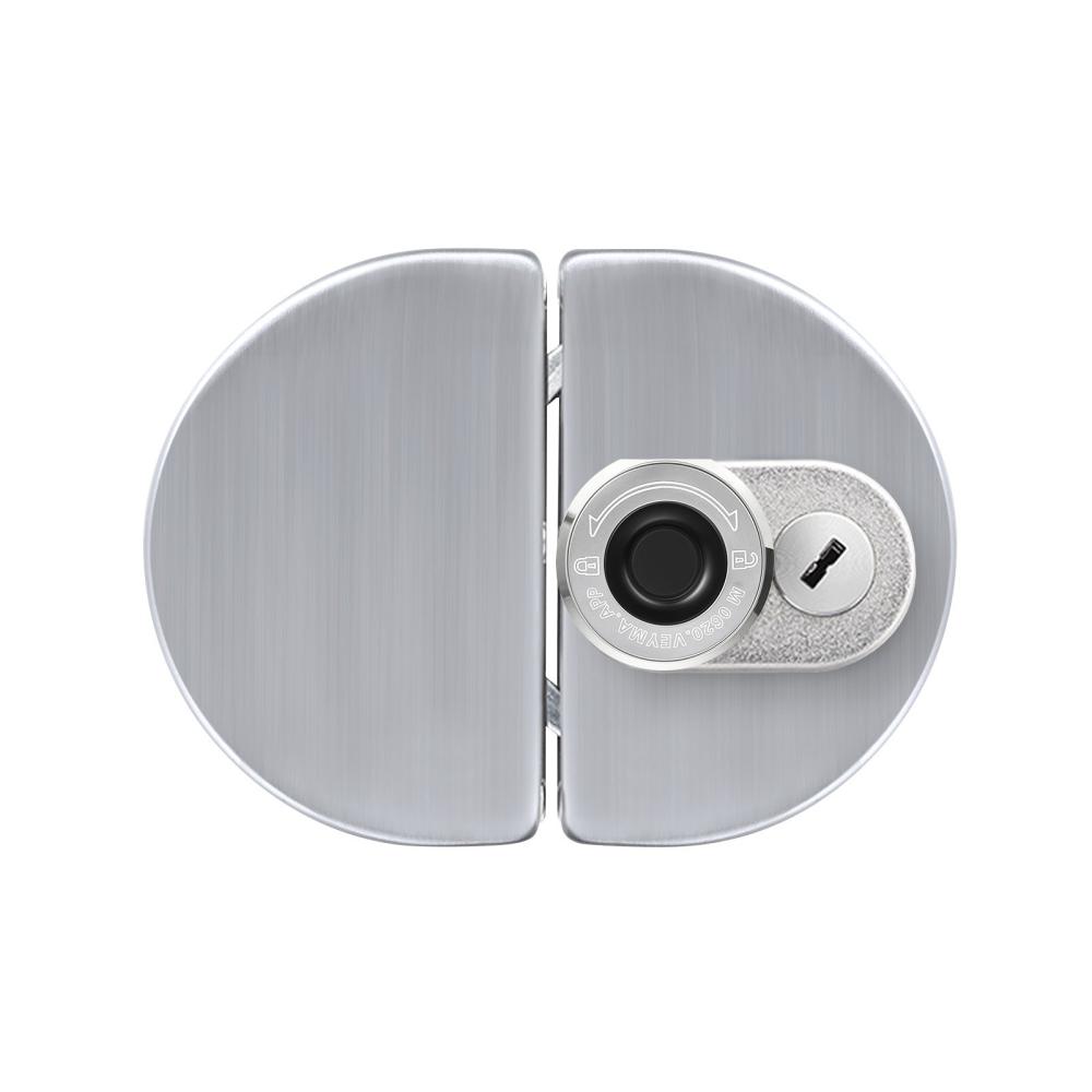 Smart Glass Door Lock  |  Smart Door Lock Smart Device Silver