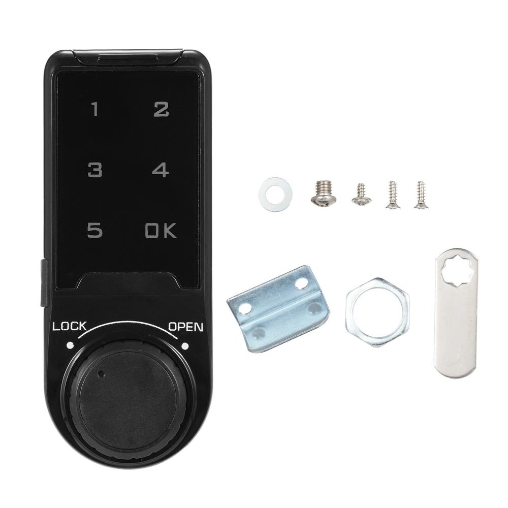 T9 Intelligent Touch Screen Combination Lock Plastic Panel Combination Lock Drawer Combination Lock Locker Lock  |  Smart Door Lock Smart Device Smart Door Lock