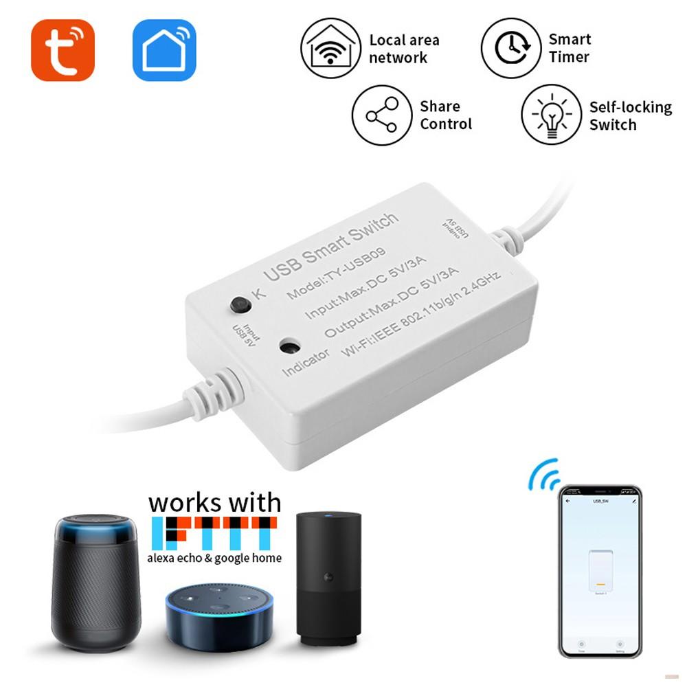 Tuya WIFI Intelligent Circuit Breaker Module Switch RF433 On-off Controller Remote Mobilephone APP Control Compatible with Alexa and  Home for Voice Control  |  Smart Home System Smart Device Smart Home System