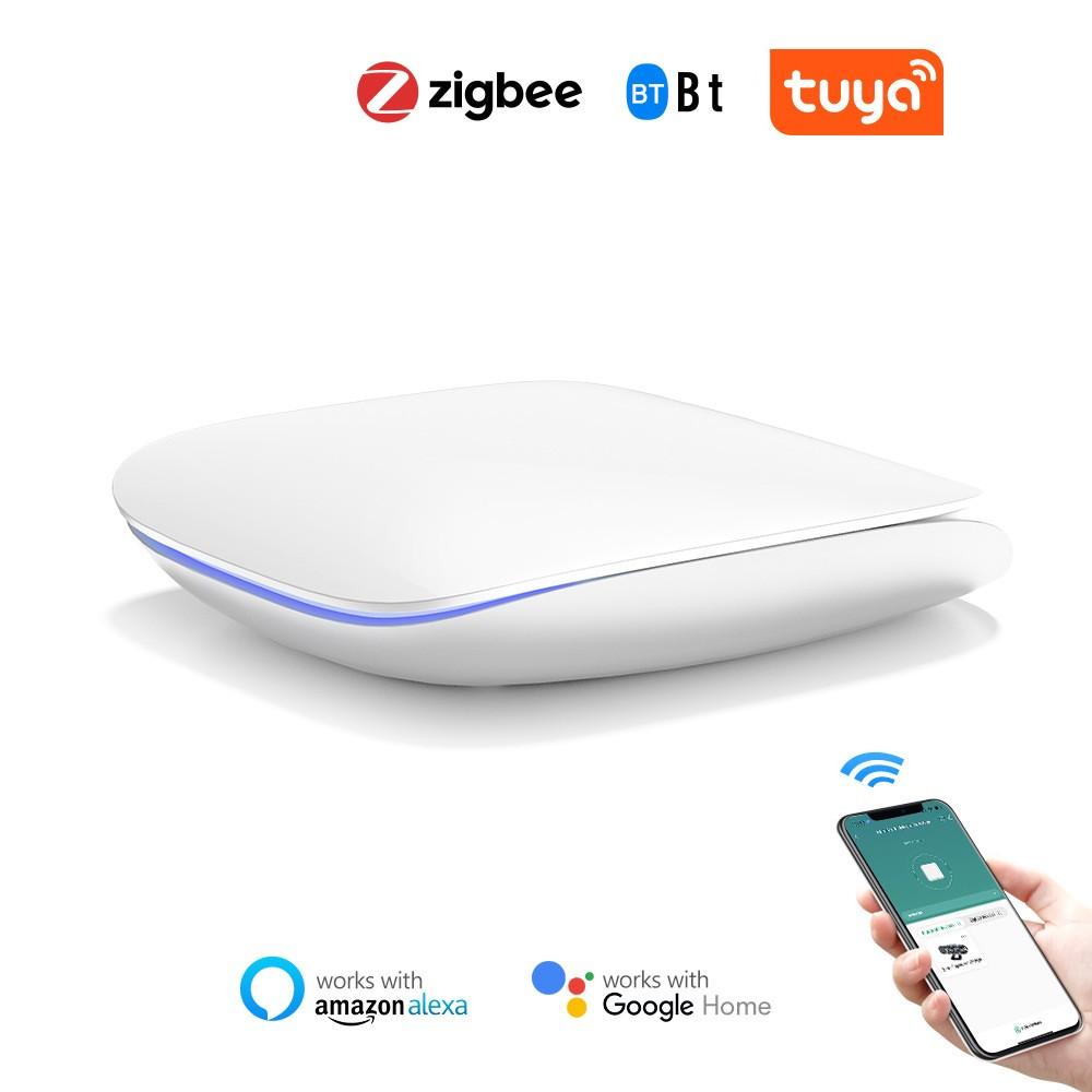 Tuya Zigbee BT Gateway Hub Intelligent Household Automation for Zigbee Devices Smartphone APP Remote Control Gateway Compatible with Amazon Alexa  Home  |  Smart Home System Smart Device Smart Home System