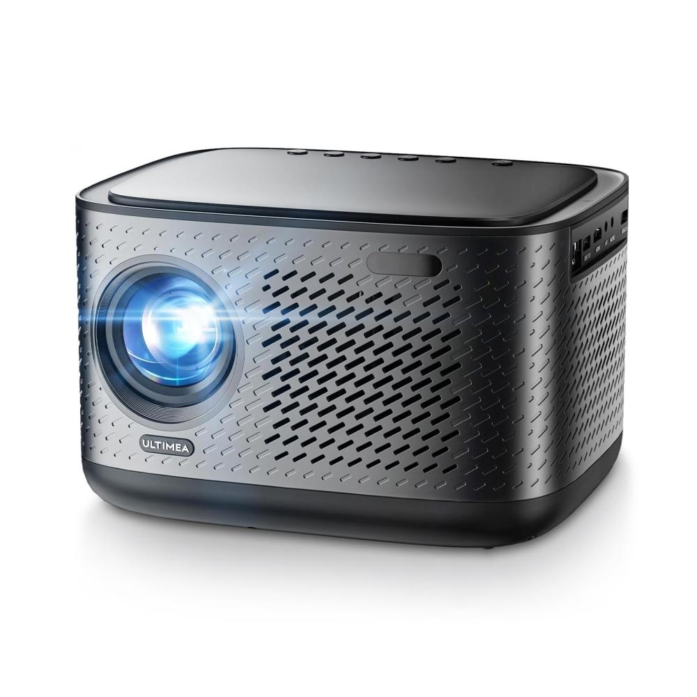 Ultimea Apollo P50 Projector Native 1080P Projector 4K Decoding 800 ANSI Lumens Dolby Audio, Auto Screen Adaptation, Auto Focus, Object Avoidance, WiFi 6, Bluetooth 5.3  |  LCD Projectors LCD Projectors LCD Projectors