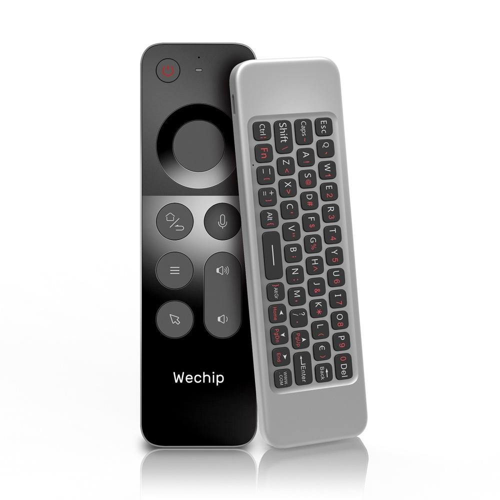 W3 2.4G Air Mouse Wireless Keyboard Voice Control IR Learning Remote Controller 6-Axis Motion Sensing for Smart TV Android TV BOX PC  |  Android TV Boxes & Accessories Android TV Boxes & Accessories Android TV Boxes & Accessories