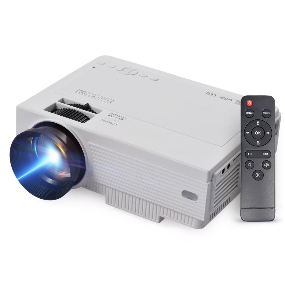 WiFi Android 9.0 System Mini Projector Support 210in Display Same Screen Technique Movie Projector  |  LCD Projectors LCD Projectors LCD Projectors