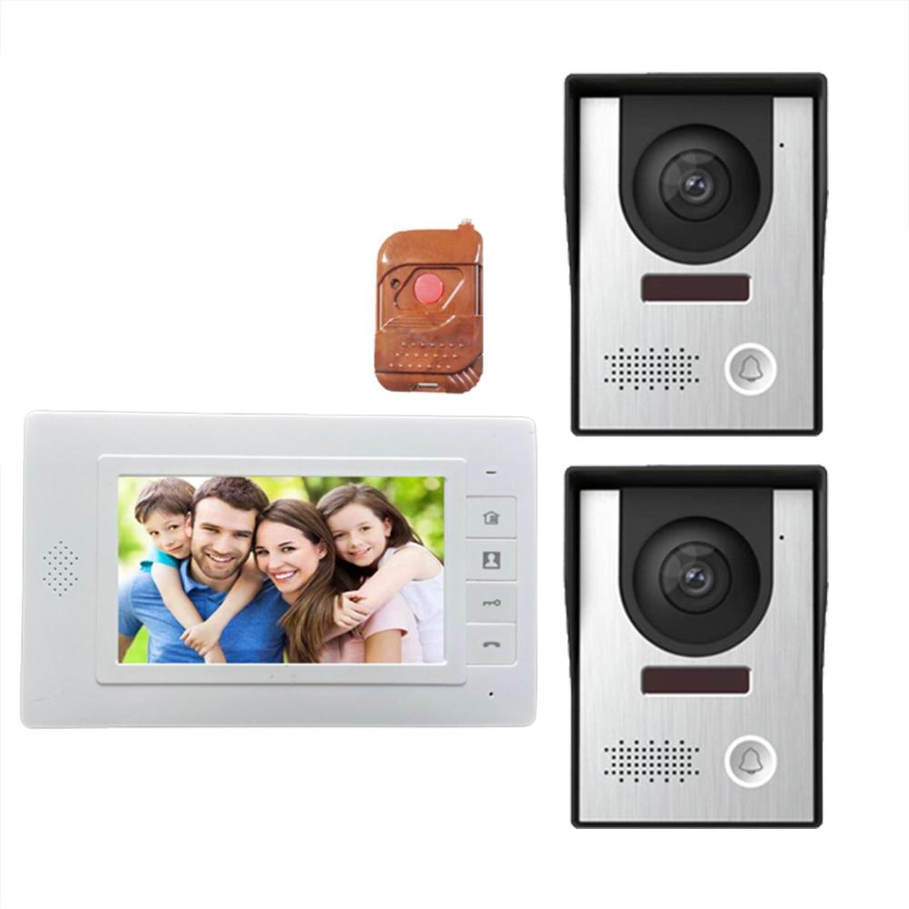 Wired Video Intercom System With a 7-Inch Display Video Doorbell Camera  |  Access Control & Intercoms Access Control & Intercoms Access Control & Intercoms