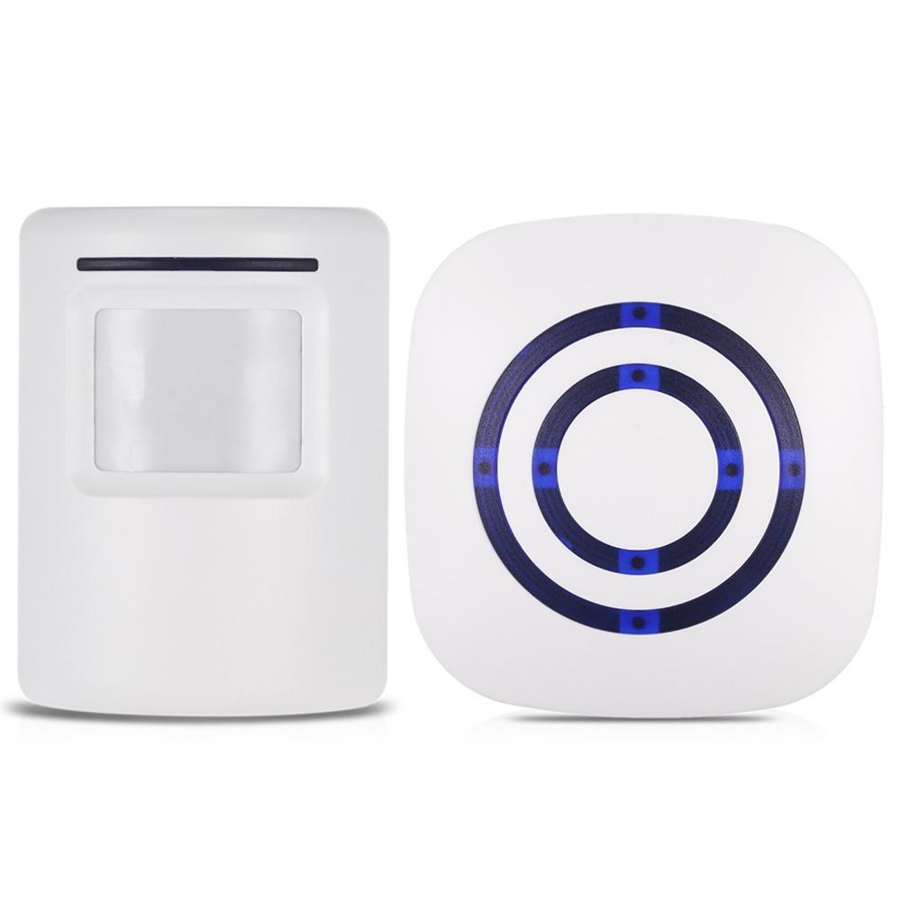 Wireless PIR Motion Sensor Doorbell 38 Chimes Volume Adjustment Long Transmission Range  |  Access Control & Intercoms Access Control & Intercoms Access Control & Intercoms