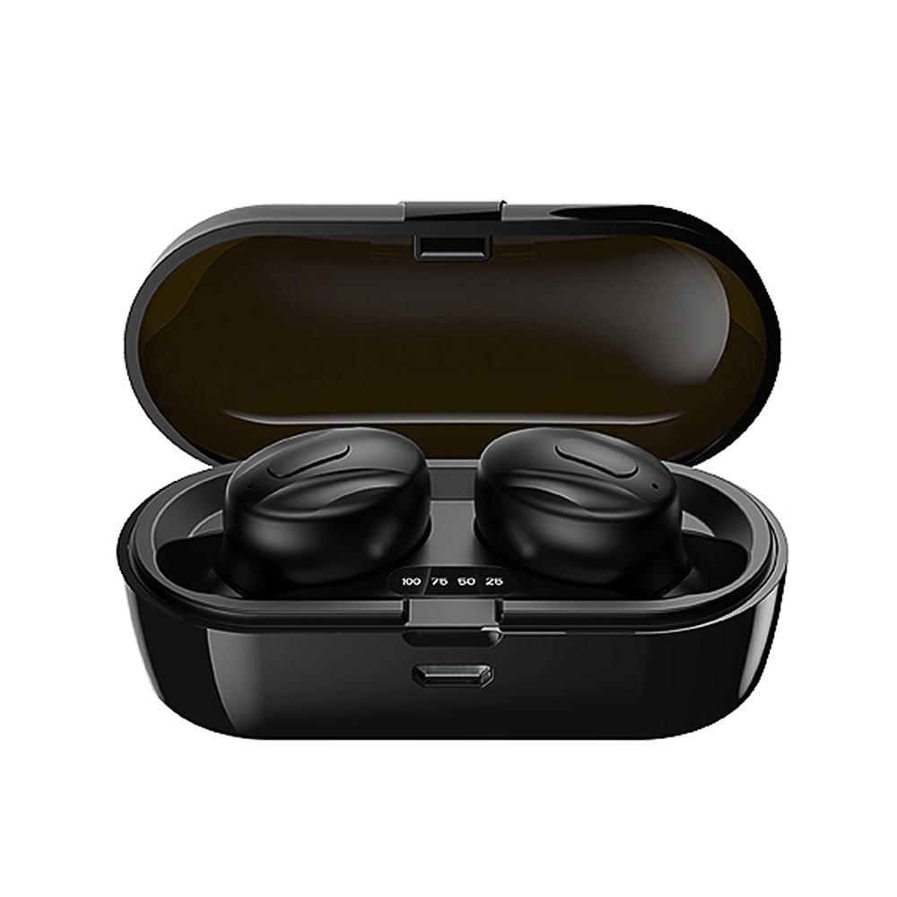 XG13 TWS Sports Headset Bluetooth 5.0 True Wireless Headphones Built-in Microphone with 350mAh Charging Box and Digital Display Earbuds  |  Bluetooth Headphone Bluetooth Headphone Black