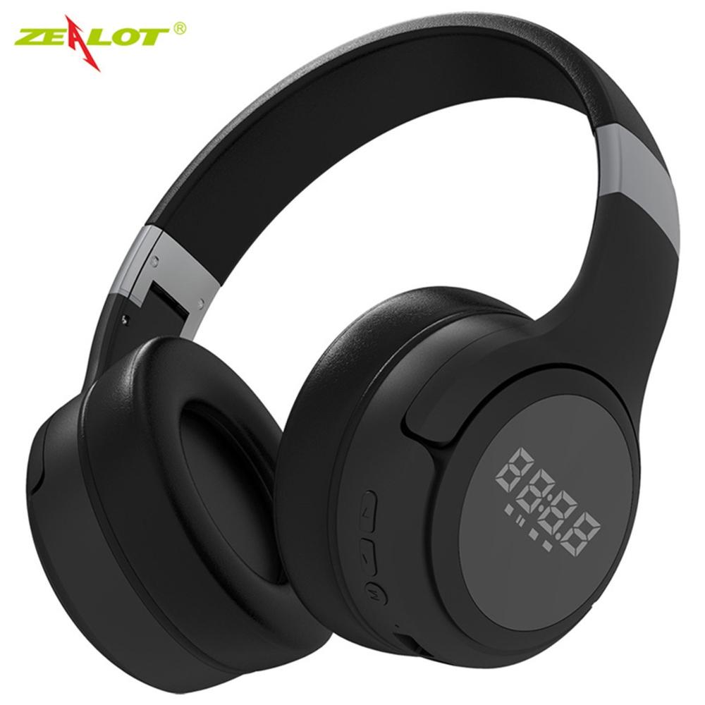 ZEALOT B28 Wireless Headphones Bluetooth Headset Foldable Stereo Headphone Gaming Earphones with Microphone for PC Mobile Phone MP3  |  Bluetooth Headphone Bluetooth Headphone Black/Blue/Green/Red