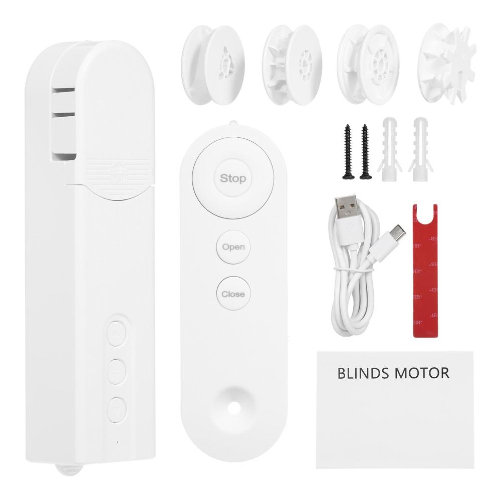 Motorized Blinds Drive Motor WiFi Control Smart Chain Roller App Control Shade Timer Schedule with Remote Control  |  Smart Home System Smart Device Smart Home System